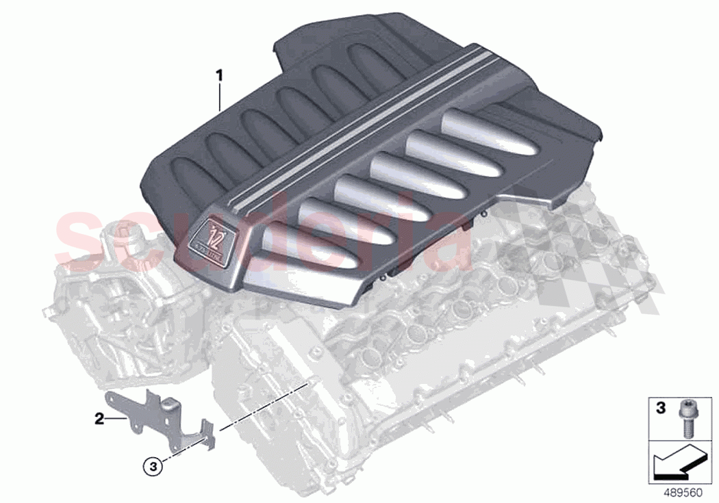 Engine acoustics of Rolls Royce Rolls Royce Ghost RR21(2019-2023)