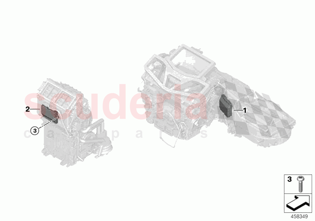 Control unit air conditioning sys of Rolls Royce Rolls Royce Ghost RR21(2019-2023)