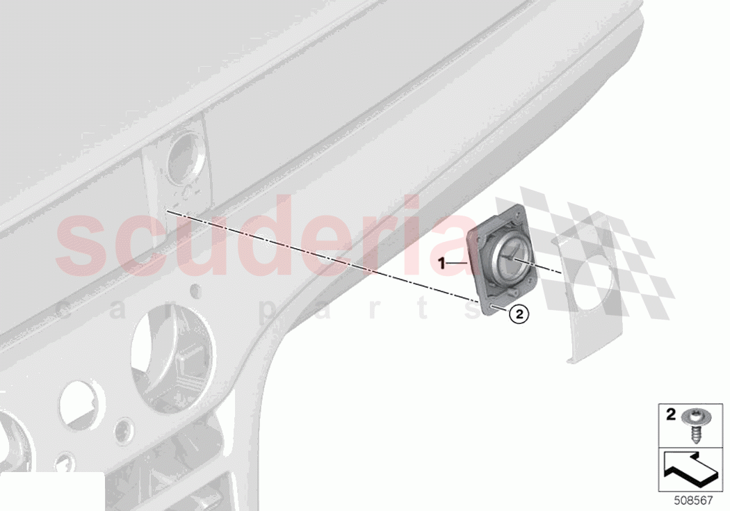 Analogue clock of Rolls Royce Rolls Royce Ghost RR21(2019-2023)
