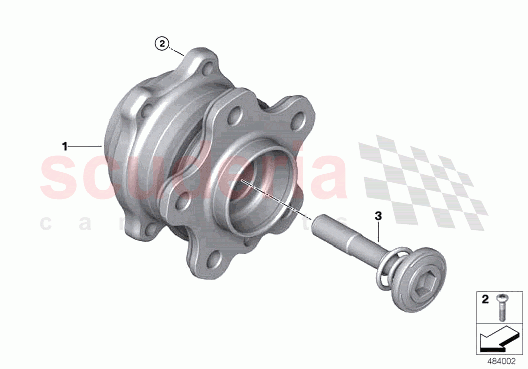 Wheel bearings of Rolls Royce Rolls Royce Ghost RR21(2019-2023)