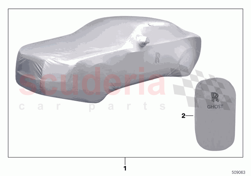 Car Cover Outdoor of Rolls Royce Rolls Royce Ghost RR21(2019-2023)