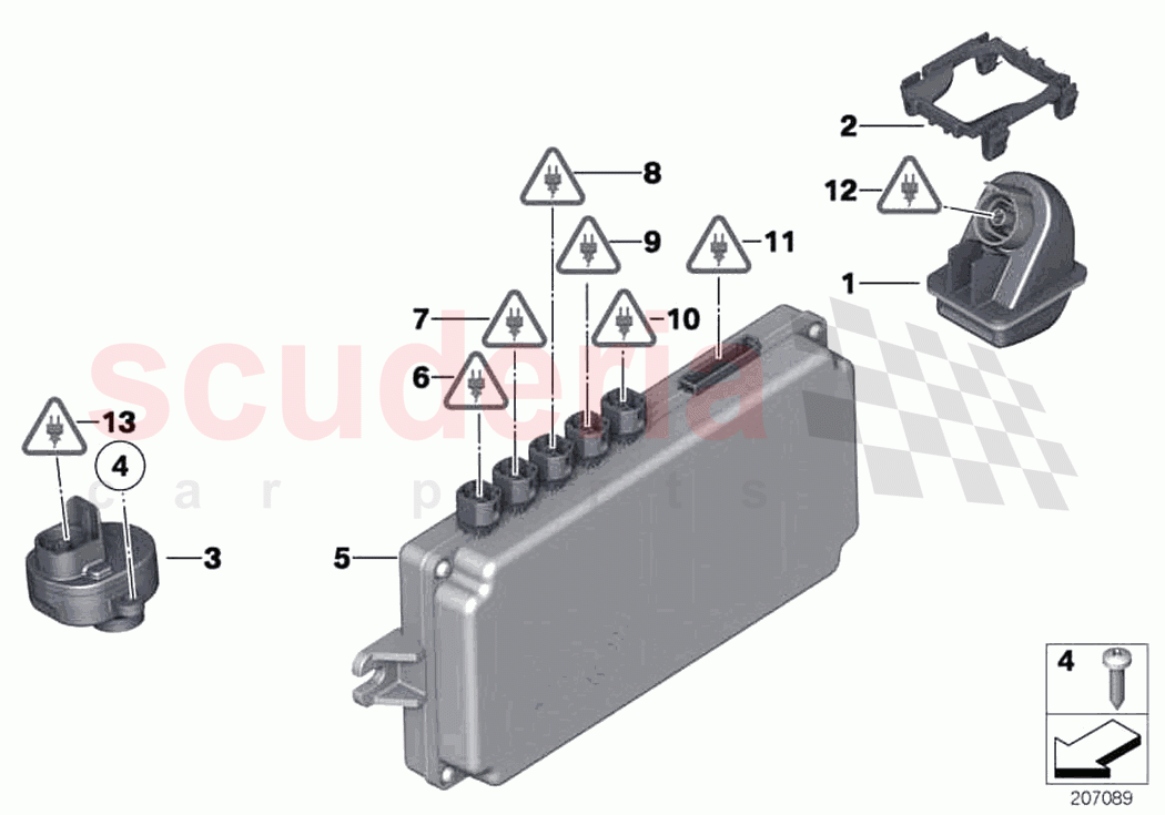 Reversing camera of Rolls Royce Rolls Royce Ghost RR4(2017-2019)