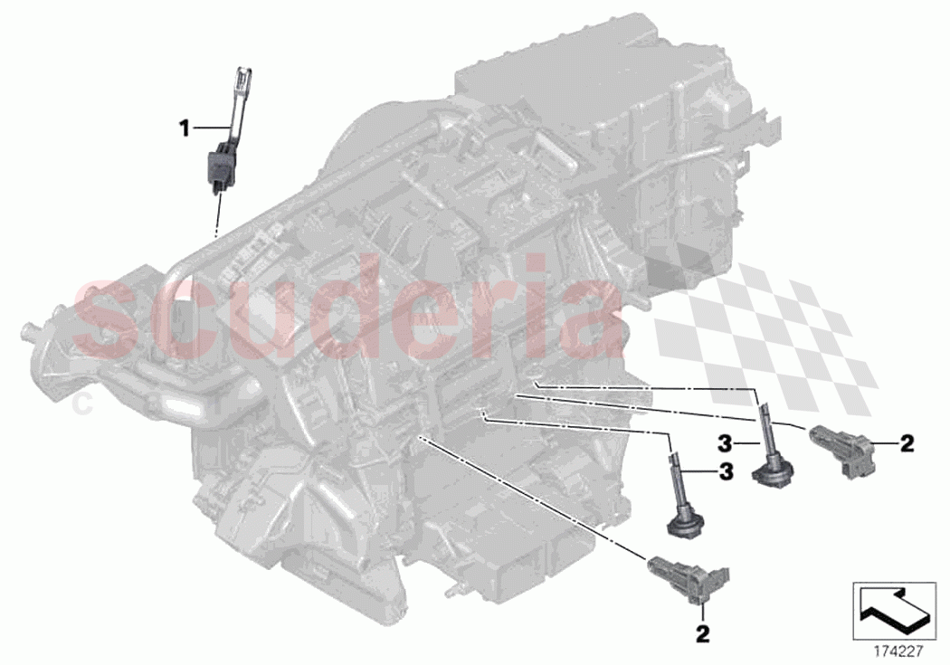 Temperature sensor of Rolls Royce Rolls Royce Ghost RR4(2017-2019)