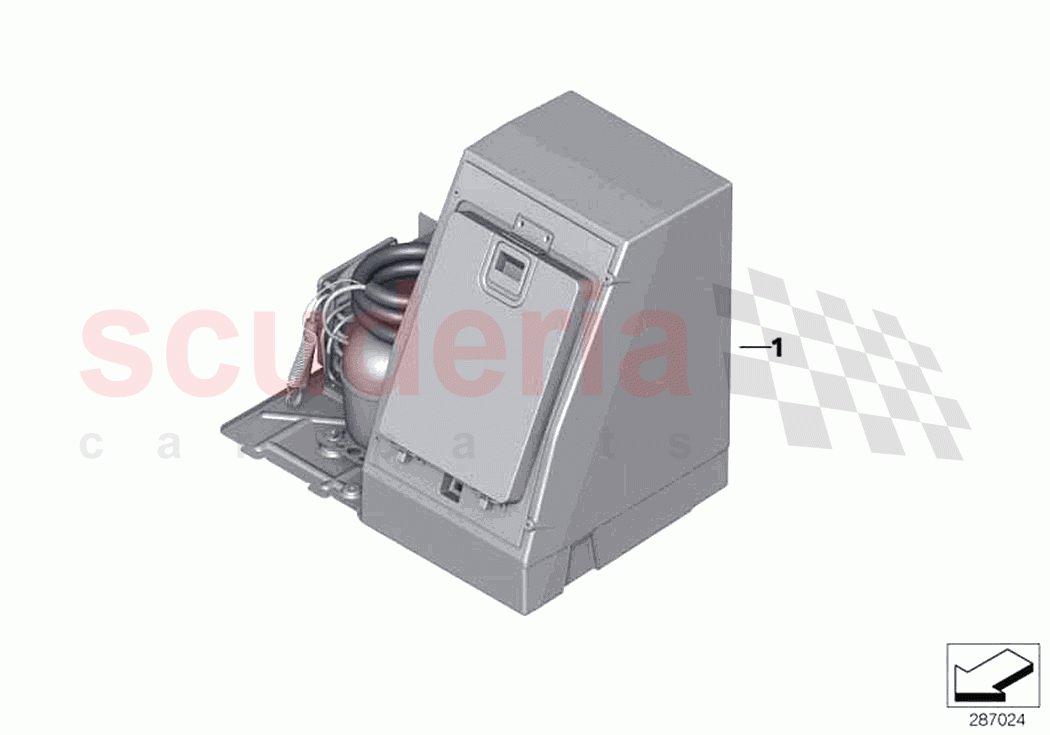 Retrofit coolbox of Rolls Royce Rolls Royce Ghost RR4(2017-2019)