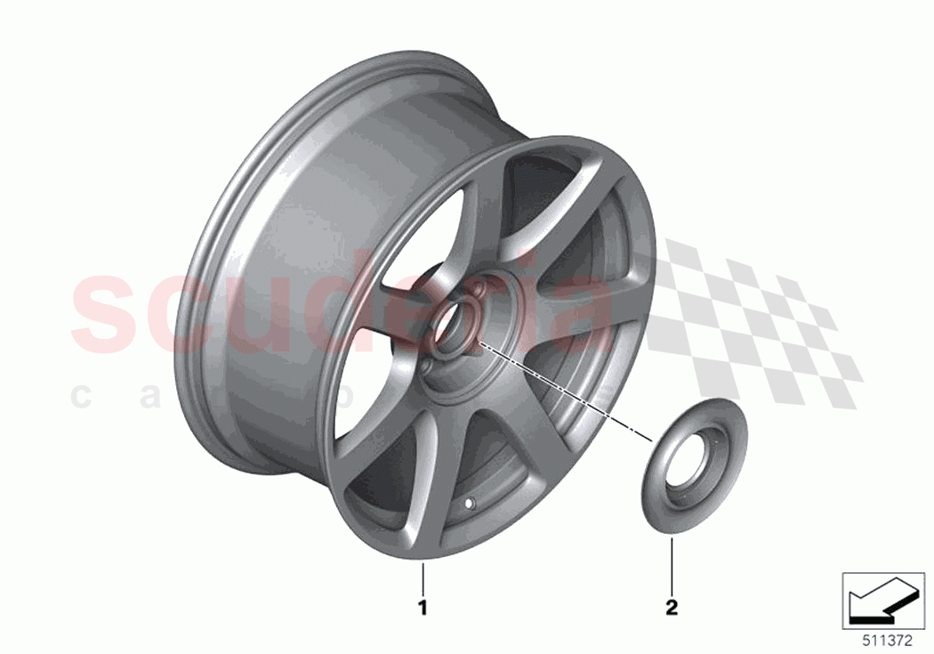 Retrofit kit Coloured Wheels of Rolls Royce Rolls Royce Ghost RR4(2017-2019)