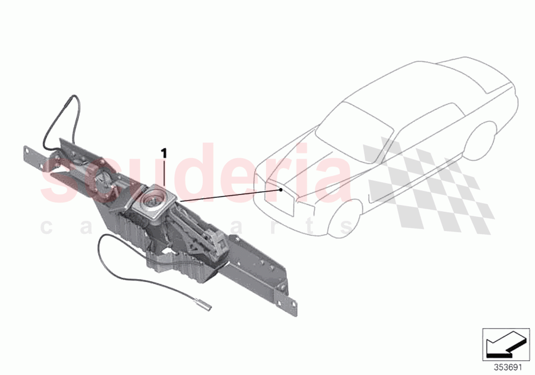 Retrofit kit uplit Spirit of Ecstasy of Rolls Royce Rolls Royce Ghost RR4(2017-2019)