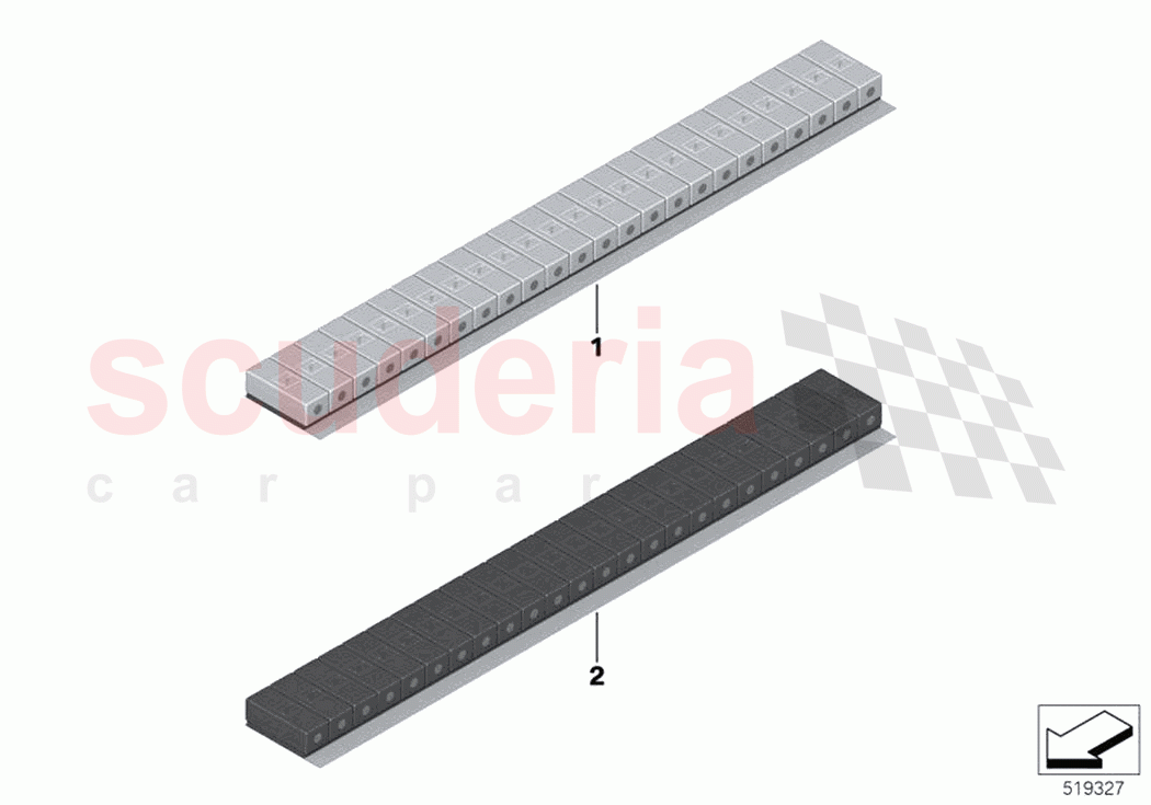 Balance weight of Rolls Royce Rolls Royce Phantom Extended RR12(2017-2023)