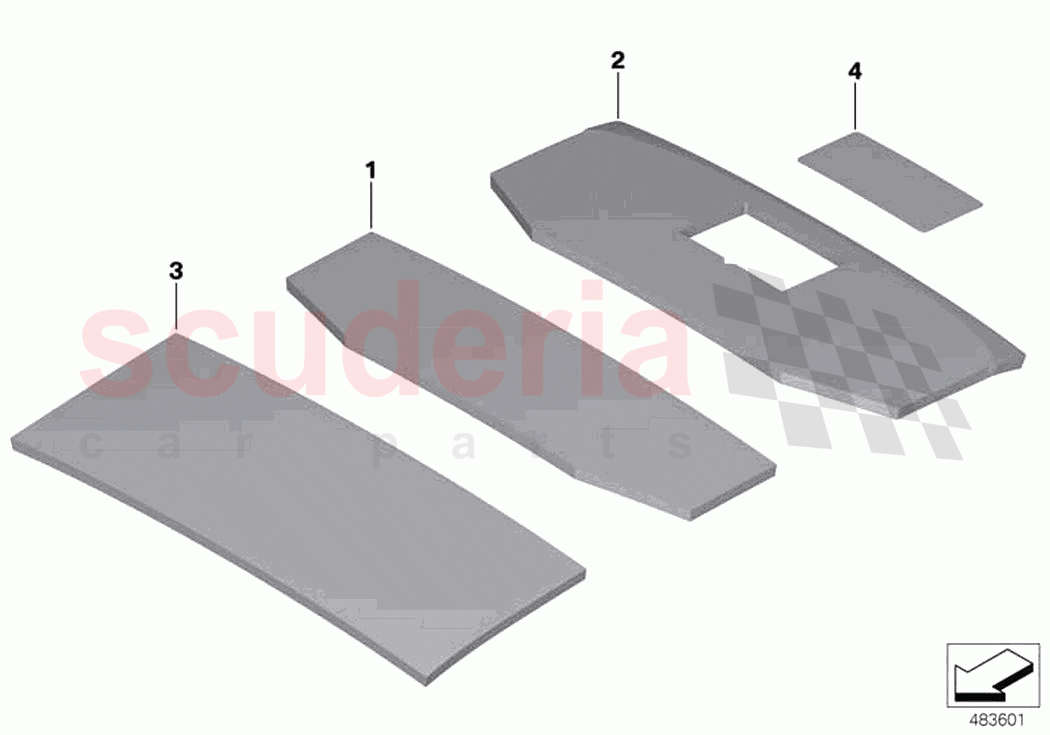 Sound insulation roof of Rolls Royce Rolls Royce Phantom RR11(2017-2023)