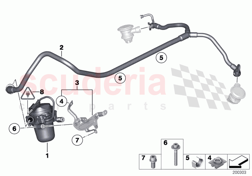 Emission control air pump of Rolls Royce Rolls Royce Wraith RR5(2017-2023)