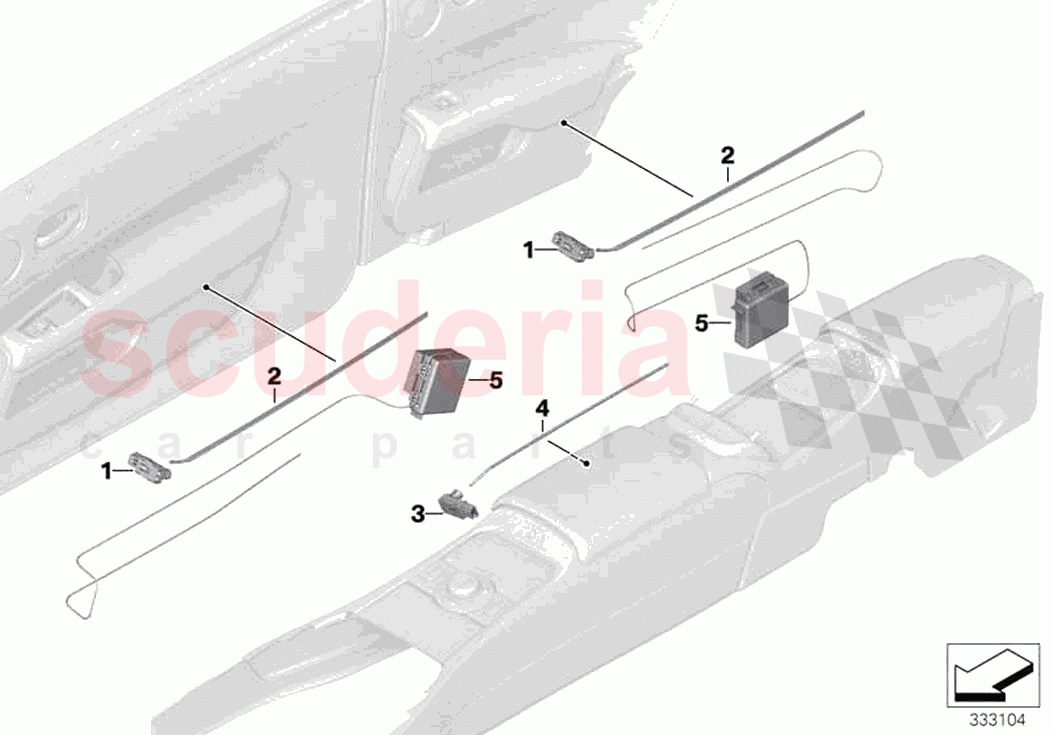 LED module optical fibre of Rolls Royce Rolls Royce Wraith RR5(2017-2023)