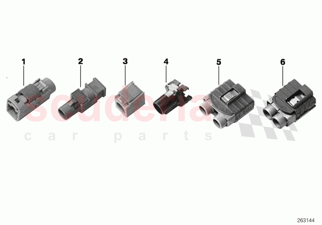 Repair parts coaxial cable housing of Rolls Royce Rolls Royce Wraith RR5(2017-2023)