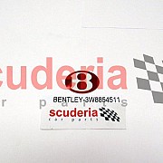 badge (self-adhesive) red for 