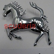 PRANCING HORSE BADGE SILVER for 