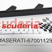 RH PLATE FRONT BUMPER GLOSS BLACK for 