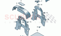 Back seat ISOFIX bracket