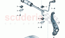 Anti-roll bar For vehicles with electronic roll stabilisation