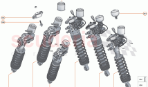 17 - SUSPENSION - FRONT - 17.1 - DAMPER & ACTUATOR ASSEMBLIES FRONT