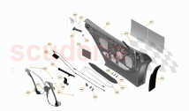 3 - A3 -CLOSURES - 3.5 - 03 - DOOR LH - INTERNAL