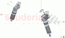16 - SUSPENSION - 16.1 - DAMPER & ACTUATOR ASSEMBLIES FRONT