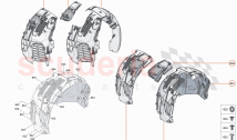 15 - LINERS AND NVH - 15.1 - FRONT WHEELARCH LINERS