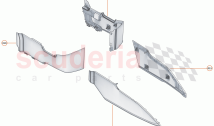 42 - INTERIOR SYSTEMS - 42.5 - ASSY TUNNEL CONSOLE - HVAC SHROUDS