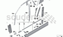 EINZELTEILE FÌR KAROSSERIE-SEITENRAHMEN