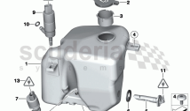 VORRATSBEHÄLTER, WINDSCHUTZSCHEIBEN-/SCHEINWERFERWASCHANLAGE