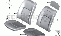 SITZ, VORNE, POLSTER & BEZUG, SITZ BASIC
