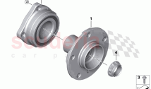 Side shaft wheel bearings