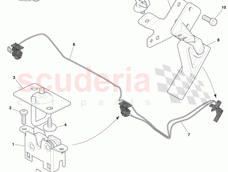 Photo of HALTERUNG MOTORHAUBENENTRIEGELUNGSHEBEL 12023 03 7006…