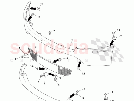 Photo of CVR MONTAGE FRONT STOSSSTANGE PDC AD23 17D957…