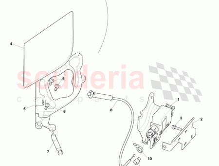 Photo of MONTAGE KRAFTSTOFFTANKKLAPPE SCHARNIER KONV 6G33 L405B96…