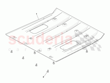 Photo of SCHILD STOSSSTANGE HINTEN FFNUNG 6G33 17C857…