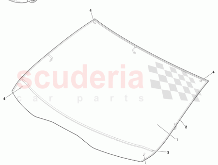 Photo of GLAS WINDSCHUTZSCHEIBE CD33 76…