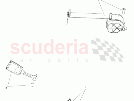 Photo of SICHERHEITSGURT HINTEN FEUERSTEIN…