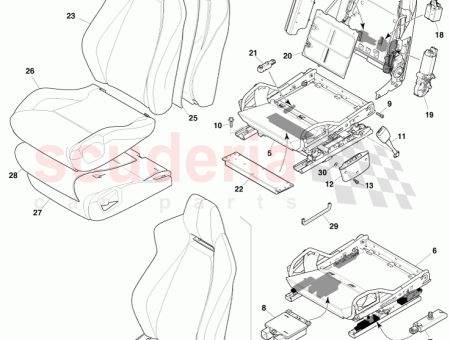 Photo of BEZUG VORDERSITZPOLSTER RECHTE SEITE CG43 62900…