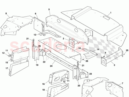 Photo of ST TZE HILFSRAHMEN HINTEN LINKE SEITE…