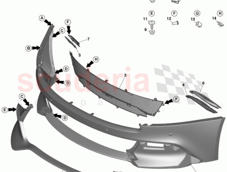 Photo of NETZ VORDERER STOSSF NGER LINKE SEITE CD33 17E811…