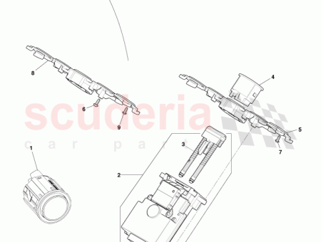 Photo of HALTERUNG KONTROLLSCHALTER FURNIER 8D33 14A462…