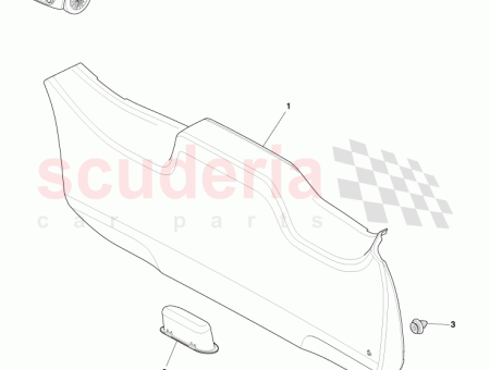 Photo of VERKLEIDUNG HINTERE T RVERKLEIDUNG 67751 74010…