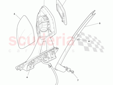 Photo of TEILUNGSLEISTE KANALBAUGRUPPE VORDERT R RECHTE SEITE 6G33 C262A36…