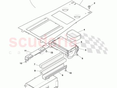 Photo of PANEEL KONSOLE PANEEL CTR SILBER 9D33 045A66…