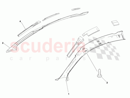 Photo of VERKLEIDUNGSGRUPPE VORDERE KAROSSERIES ULE OBERE VERKLEIDUNG LINKS 8G43…