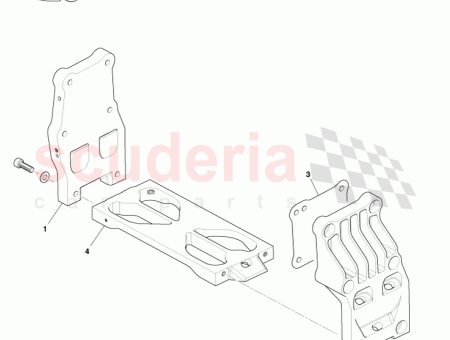 Photo of HALTERUNG TRANSAXLE SUBFRAME LINKS 12023 13 1050…