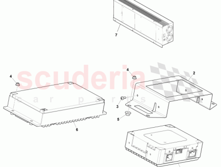 Photo of HALTERUNG UNTERVERST RKER COUPE…