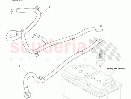 Photo of KABELSTRANG BOLZEN ZU FPJB RECHTSLENKER AY93 14B278…