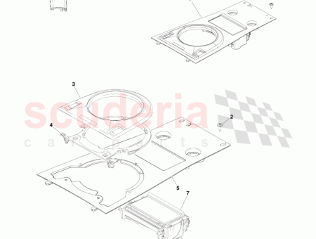 Photo of PANEEL KONSOLE MITTE PANEEL 6G33 045A66…