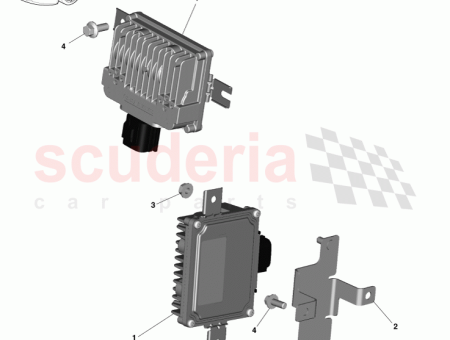 Photo of HALTERUNG TREIBERMODUL KRAFTSTOFFPUMPE DG33 9D372…