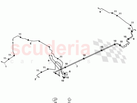 Photo of BREMSLEITUNG MODULATOR NACH VORNE LINKS 6G33 2264…