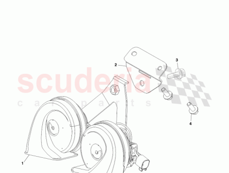 Photo of HORN MONTAGEPLATTE 6G33 13A803…